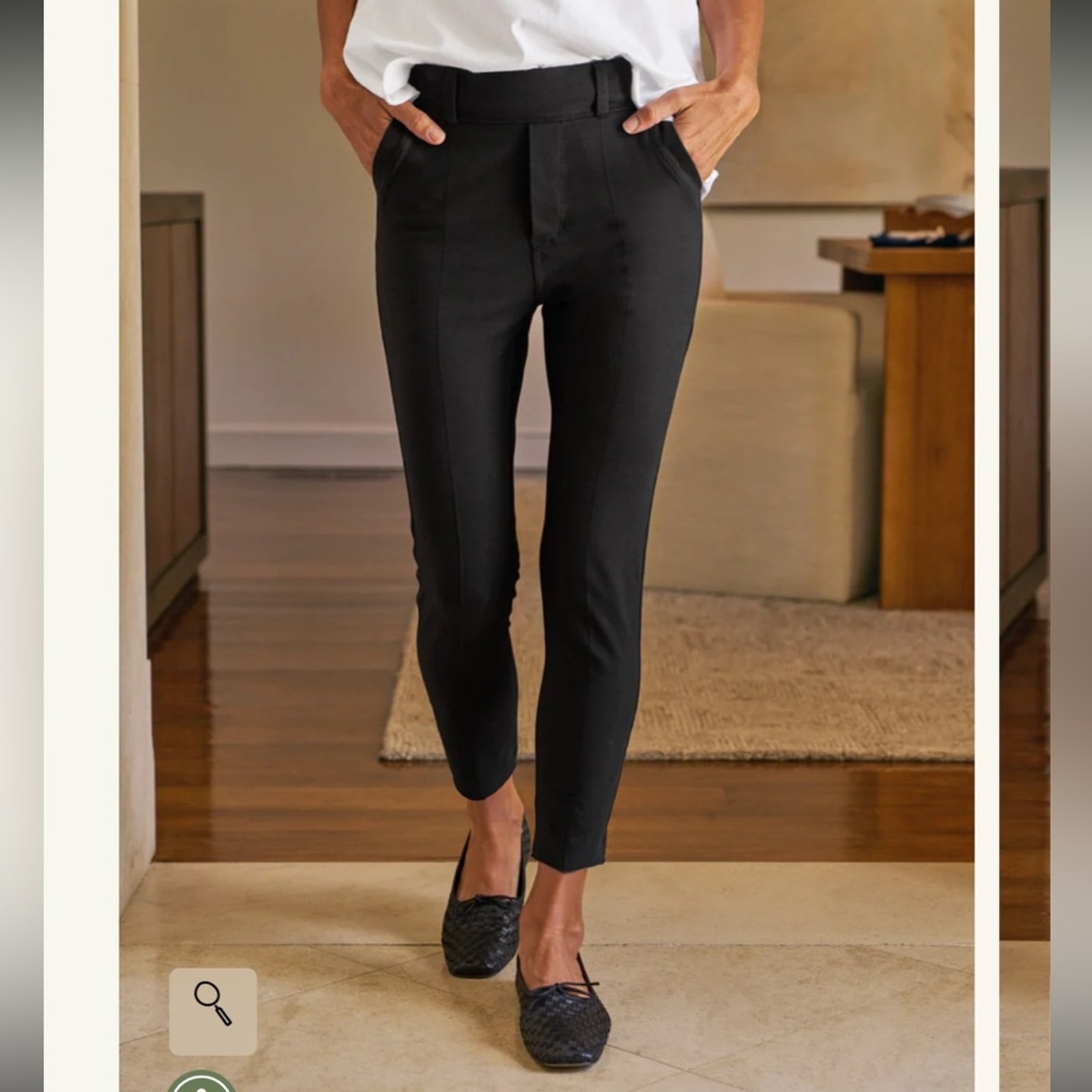 Frank & Eileen Murphy Billion Dollar Pant Black Medium